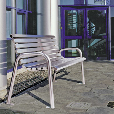 Arlington Seat (Stainless Steel)