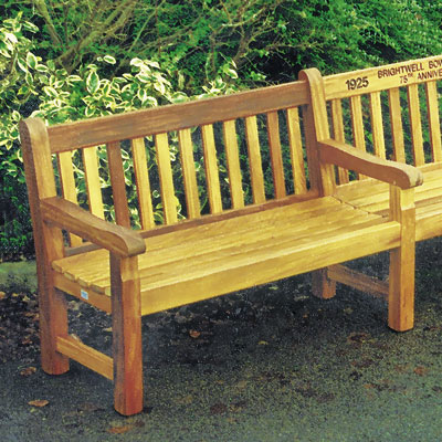 3600 Cavendish Seat in iroko