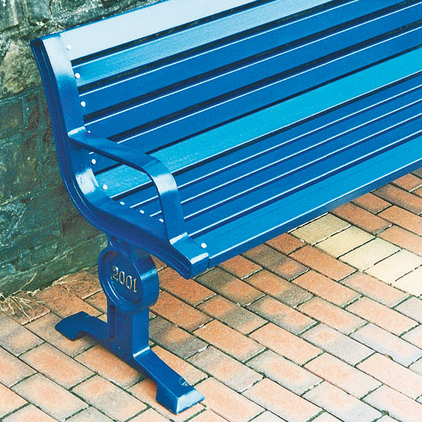 Cast iron seats with steel boards