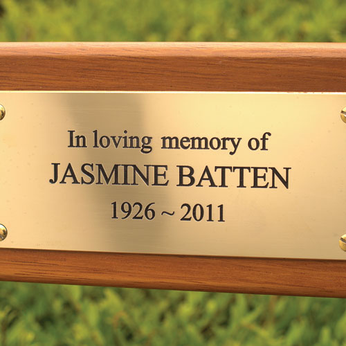 Engraved Brass Plaques