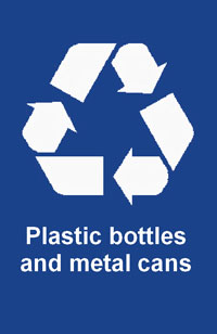 RS3 plastic bottles and metal cans