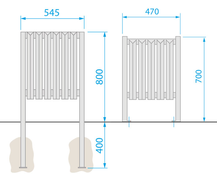 Cardiff & Brecon bin Diagram