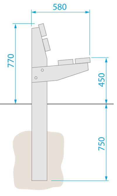 Hawthorn Seat Diagram