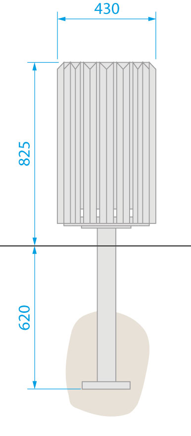 Cardiff & Brecon bin Diagram