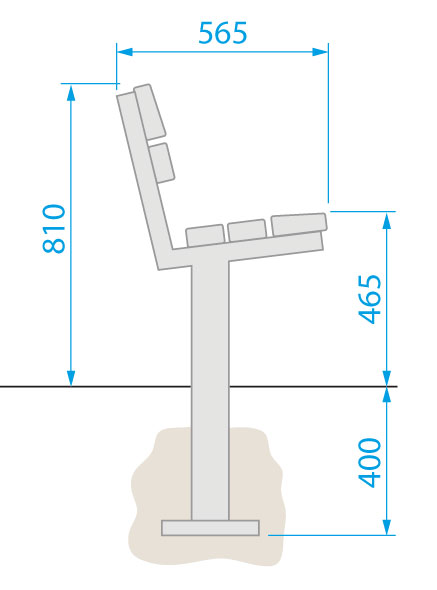 Tenby Seat diagram